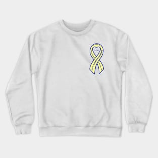 VLCAD FOD Awareness Ribbon Crewneck Sweatshirt